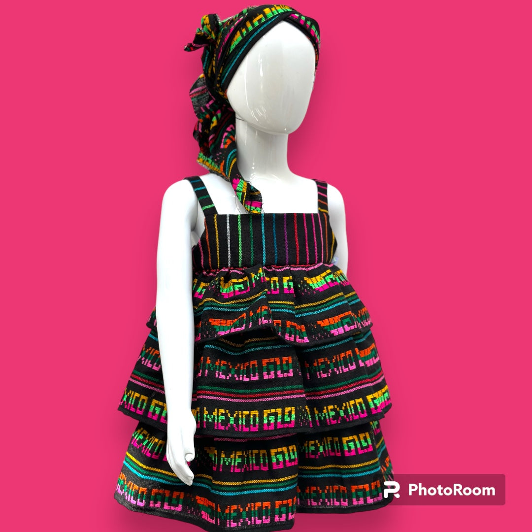 Vestido reboso MEXICO